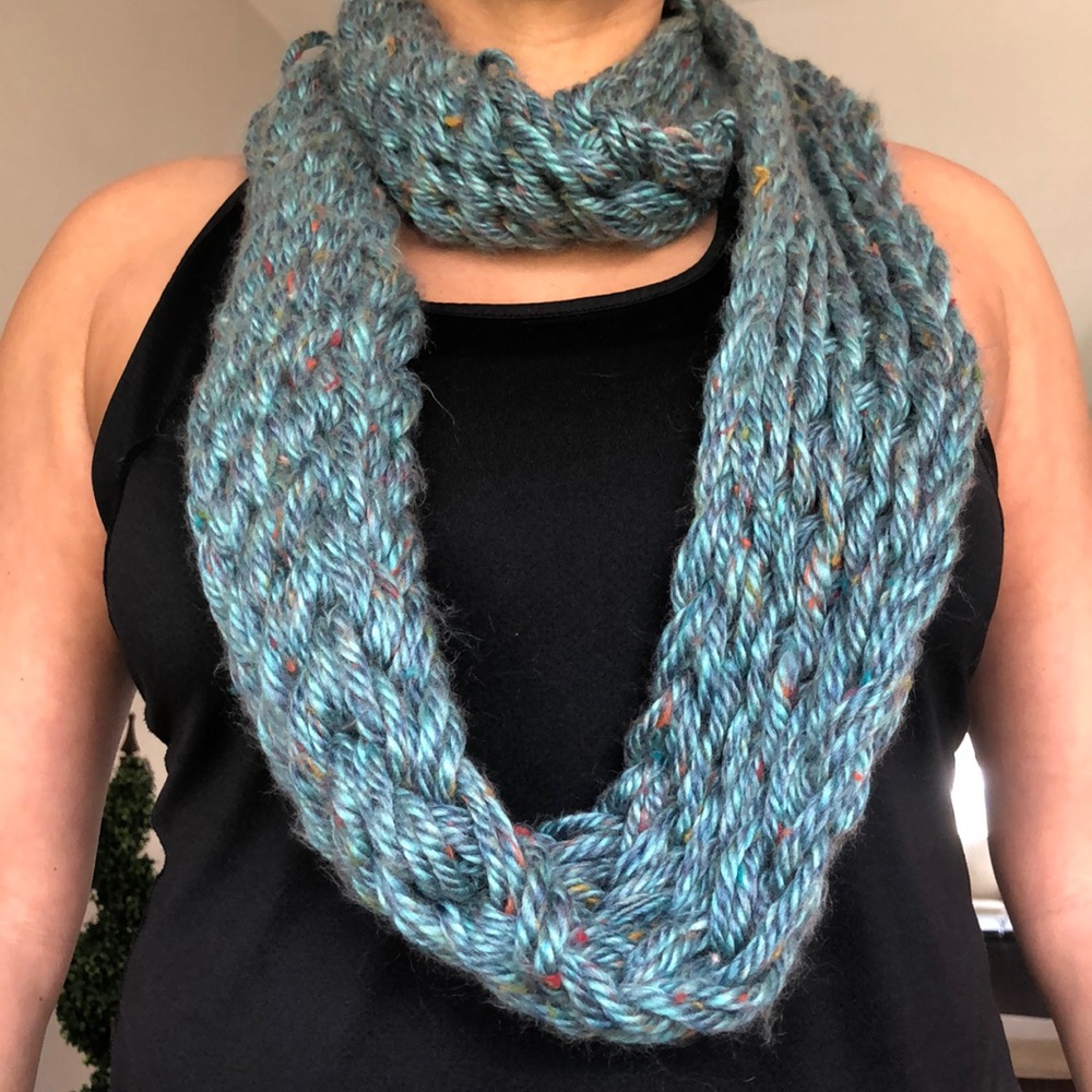 Homemade Yarn Scarf
